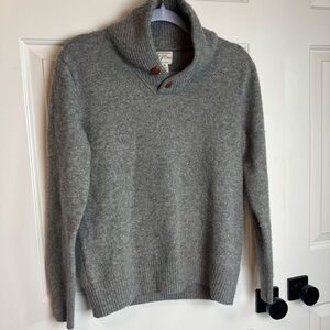 J. Crew Shawl Collar Sweater